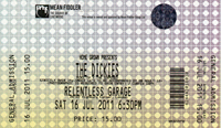 The Dickies - Relentless Garage, Highbury, London 16.7.11